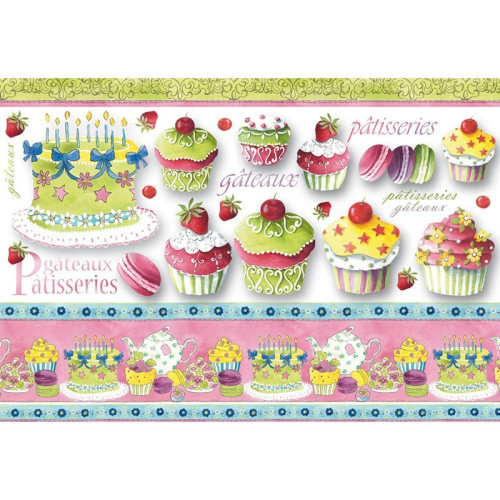 STAMPERIA DECOUPAGE RICE PAPER 48/33 - DFS189