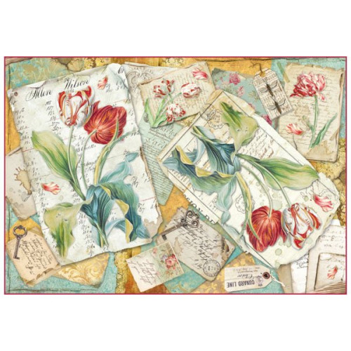STAMPERIA DECOUPAGE RICE PAPER 48/33 - DFS375