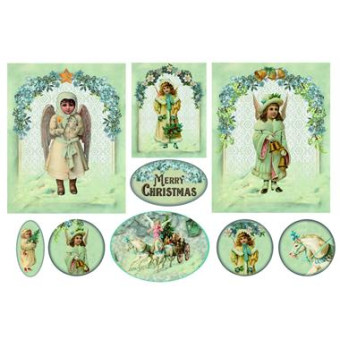 STAMPERIA DECOUPAGE RICE PAPER 48/33 - DFS222