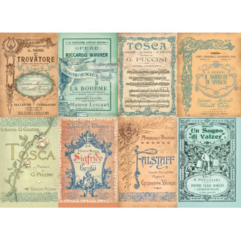 STAMPERIA DECOUPAGE RICE PAPER 48/33 - DFS303