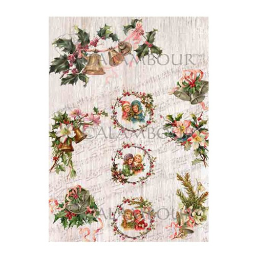 CALAMBOUR DECOUPAGE PAPER 48/33 CM - DGR 316