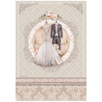 STAMPERIA DECOUPAGE RICE PAPER A4 - DFSA4695