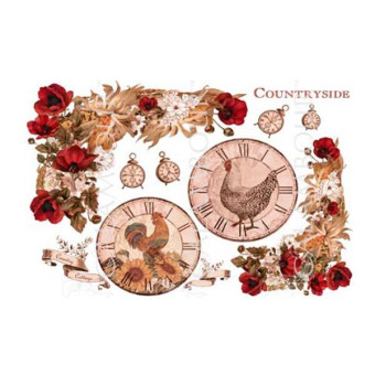 CALAMBOUR ДЕКУПАЖНА ХАРТИЯ 45/30 СМ - TCE 42