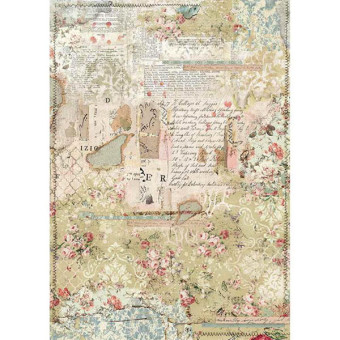 STAMPERIA DECOUPAGE RICE PAPER A3 - DFSA3058