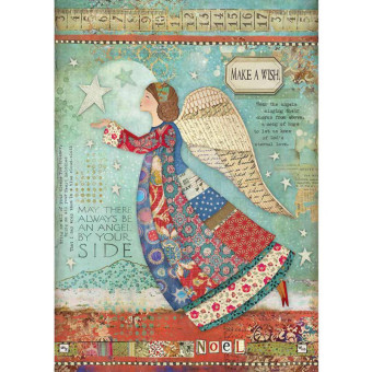 STAMPERIA DECOUPAGE RICE PAPER A4 - DFSA4407