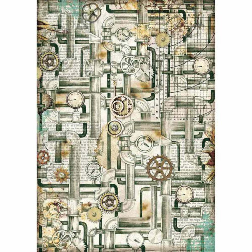STAMPERIA DECOUPAGE RICE PAPER A4 - DFSA4436