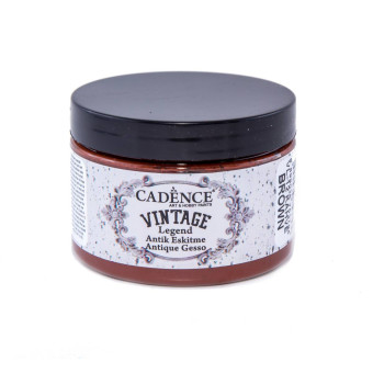 CADENCE АНТИЧНО ГЕСО VINTAGE LEGEND 150 МЛ. - BROWN VL-12