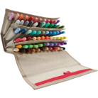 HOLTZ SENSEBAG PENCIL CASE FOR MARKERS 72 COLORS - NATURAL
