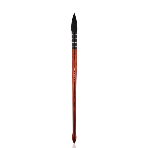 FUUMUUI WATERCOLOR BRUSH SQUIRREL ROUND №4