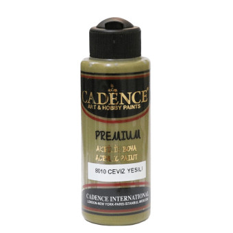 CADENCE АКРИЛНА БОЯ PREMIUM 120 МЛ. - WALNUT GREEN 8010