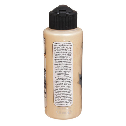 CADENCE ACRYLIC PAINT METALLIC HYBRID 120 ML. - CHAMPAGNE 803