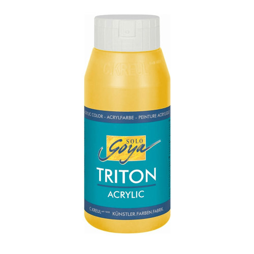 SOLO GOYA АКРИЛНА БОЯ TRITON 750 МЛ. - CADMIUM YELLOW