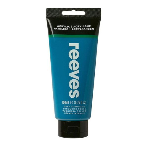 REEVES АКРИЛНА БОЯ 200 МЛ - DEEP TURQUOISE 8381490