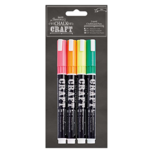 DOCRAFTS MARKERS FOR BLACKBOARD 4PCS. PMA 855101