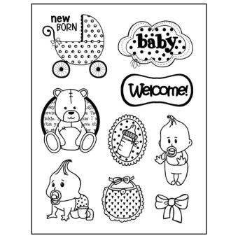 STAMPERIA HIGH DEFINITION STAMPS - ГУМЕНИ ПЕЧАТИ WTKCC86