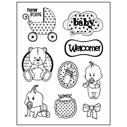 STAMPERIA HIGH DEFINITION STAMPS - ГУМЕНИ ПЕЧАТИ WTKCC86