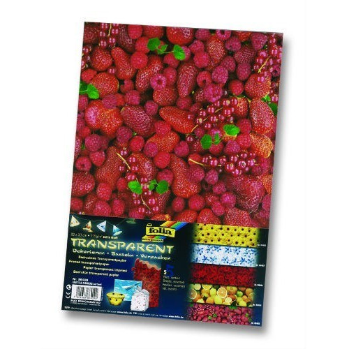 FOLIA COLORFUL PAINT FOR DECORATION STRAWBERRIES 115 GR. 23/33 CM