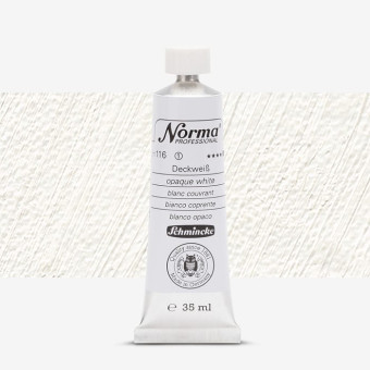 SCHMINCKE МАСЛЕНА БОЯ NORMA PROFESSIONAL 35 ML OPAQUE WHITE