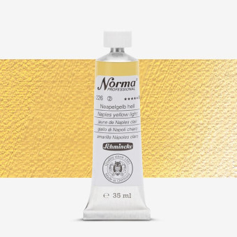 SCHMINCKE МАСЛЕНА БОЯ NORMA PROFESSIONAL 35 ML NAPLES YELLOW LIGHT