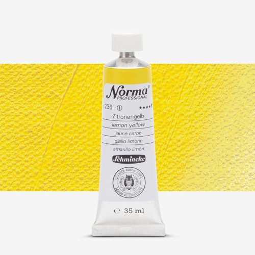 SCHMINCKE МАСЛЕНА БОЯ NORMA PROFESSIONAL 35 ML LEMON YELLOW