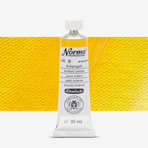 SCHMINCKE МАСЛЕНА БОЯ NORMA PROFESSIONAL 35 ML BRILLIANT YELLOW