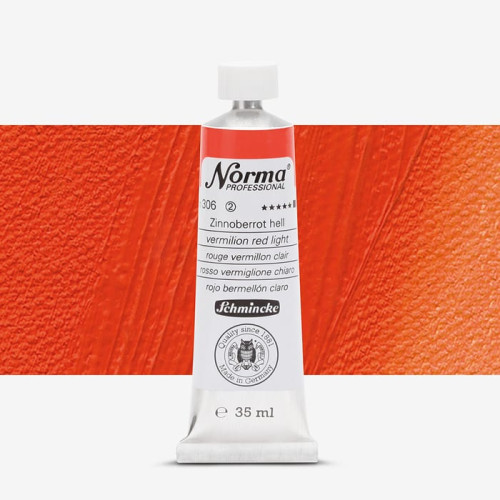 SCHMINCKE МАСЛЕНА БОЯ NORMA PROFESSIONAL 35 ML VERMILION RED LIGHT