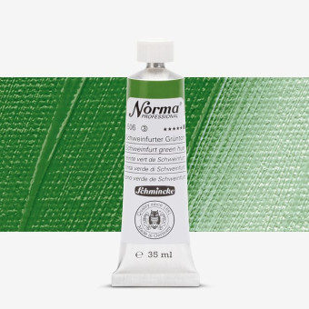 SCHMINCKE МАСЛЕНА БОЯ NORMA PROFESSIONAL 35 ML SCHWEINFURT GREEN HUE