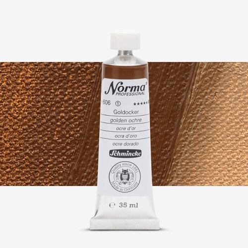SCHMINCKE МАСЛЕНА БОЯ NORMA PROFESSIONAL 35 ML GOLDEN OCHRE