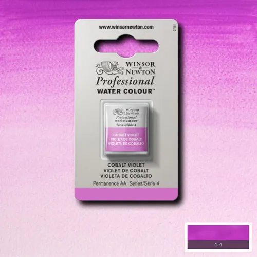 W&N АКВАРЕЛНА БОЯ PROFESSIONAL H/PAN - COBALT VIOLET