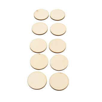 ARTS PLYWOOD CIRCLES 10PCS. 30MM - F30