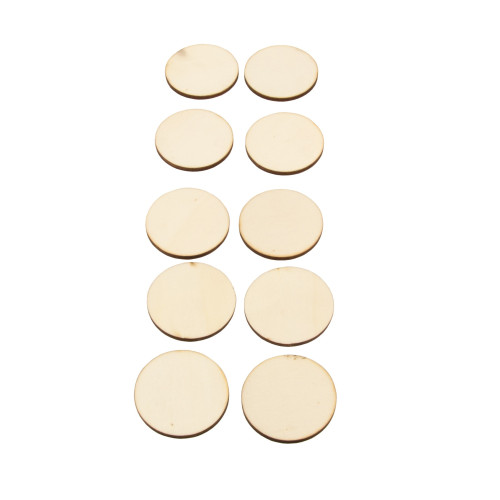 ARTS PLYWOOD CIRCLES 10PCS. 30MM - F30
