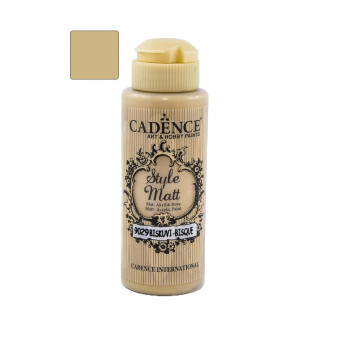 CADENCE АКРИЛНА БОЯ STYLE MATT 120 МЛ. - BISQUE 9029