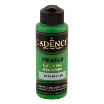 CADENCE АКРИЛНА БОЯ PREMIUM 120 МЛ. - MYSTIC GREEN 9058