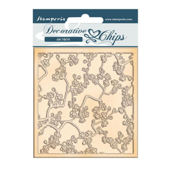 STAMPERIA ELEMENTS FROM CARDSTOCK 14/14CM SCB91