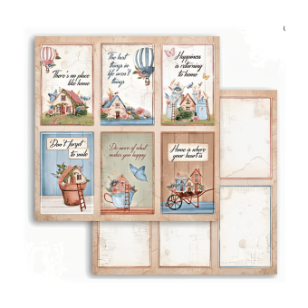 STAMPERIA DESIGNER CARDSTOCK 30.5/30.5 CM - SBB914