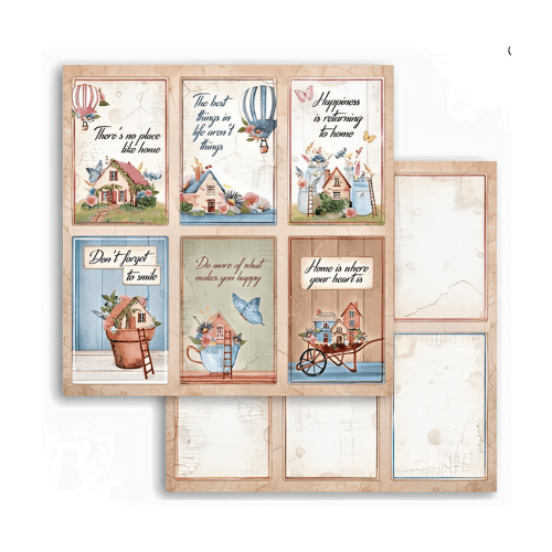 STAMPERIA DESIGNER CARDSTOCK 30.5/30.5 CM - SBB914