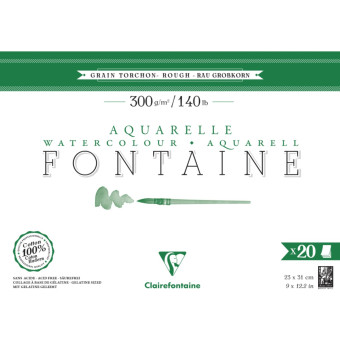 CLAIREFONTAINE СКИЦНИК FONTAINE ROUGH 23/31 300ГР 20Л