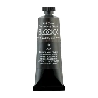 BLOCKX МАСЛЕНА БОЯ TRANSPARENT MARS BROWN 35ML 213243BXC