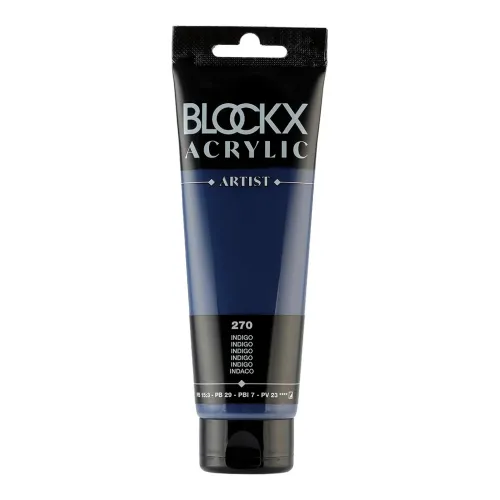BLOCKX АКРИЛНА БОЯ INDIGO 120ML 60270BXC