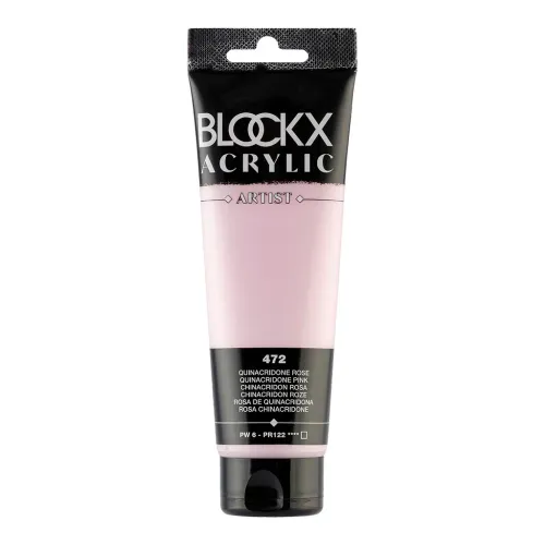 BLOCKX АКРИЛНА БОЯ QUINACRIDONE PINK 120ML 60472BXC