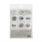 ITD COLLECTION MINI RICE PAPER SET 6PCS 14.8X14.8CM - RSM132