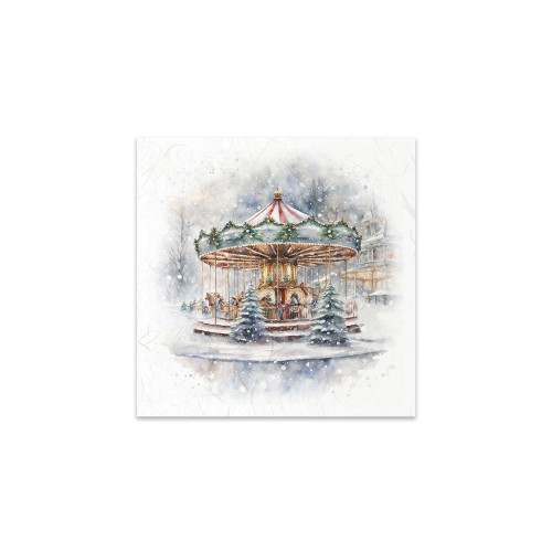 ITD COLLECTION MINI RICE PAPER SET 6PCS 14.8X14.8CM - RSM132