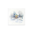 ITD COLLECTION MINI RICE PAPER SET 6PCS 14.8X14.8CM - RSM132