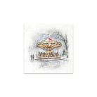 ITD COLLECTION MINI RICE PAPER SET 6PCS 14.8X14.8CM - RSM132