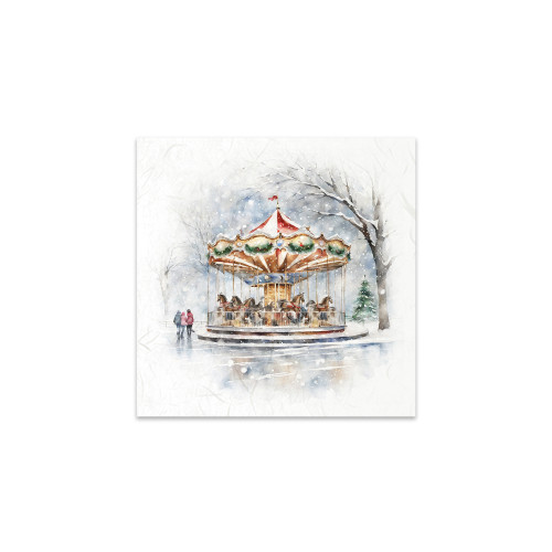 ITD COLLECTION MINI RICE PAPER SET 6PCS 14.8X14.8CM - RSM132