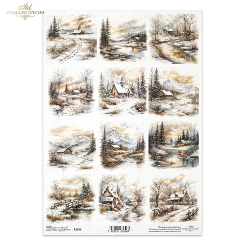 ITD COLLECTION ДЕКУПАЖНА ОРИЗОВА ХАРТИЯ А4 - R2686