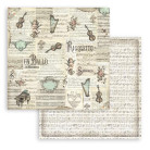 STAMPERIA MUSIC BLOCK PAPER 20.3/20.3 CM - SBBS118
