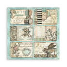 STAMPERIA MUSIC BLOCK PAPER 20.3/20.3 CM - SBBS118