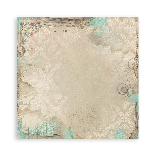 STAMPERIA MUSIC BLOCK PAPER 20.3/20.3 CM - SBBS118
