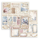 STAMPERIA DEWDROPS BLOCK PAPER 20.3/20.3 CM - SBBS119